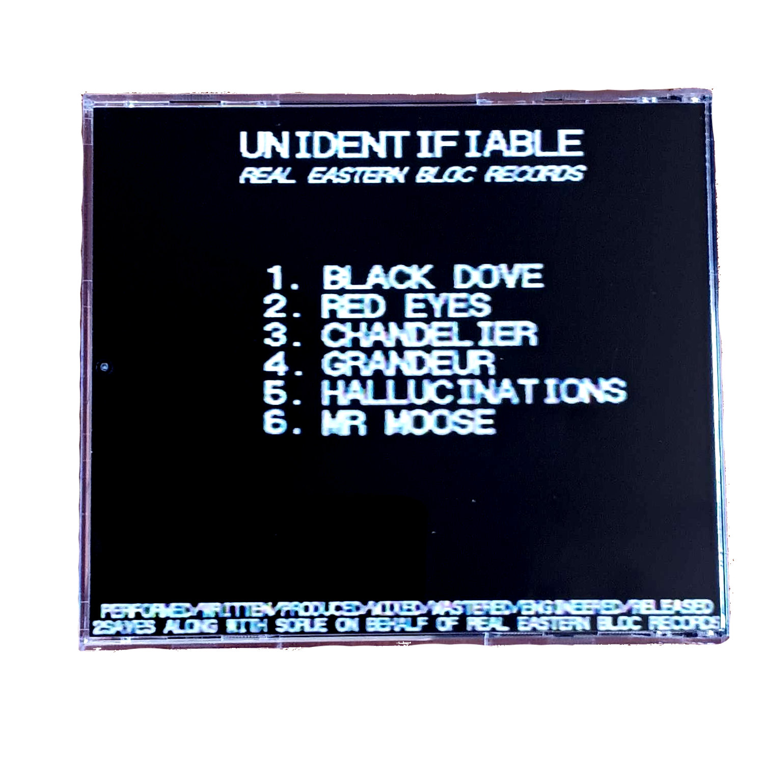 Unidentifiable EP CD